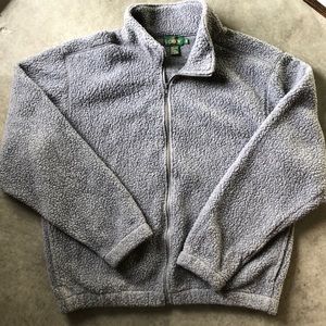 Men’s J.Crew Full Zip Pile Fleece Jacket